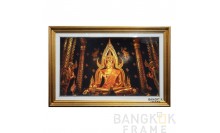 กรอบรูปพระพุทธชินราชใส่กรอบสีทอง
